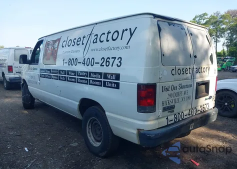 2011 Ford E-250 Commercial z USA, uszkodzony, nr VIN 1FTNE2EW8BDA71782